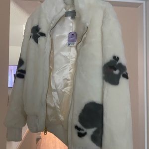 Short super cute fur jacket